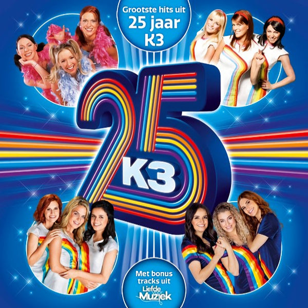 K3 - Grootste hits uit 25 jaar k3 (CD) - Discords.nl