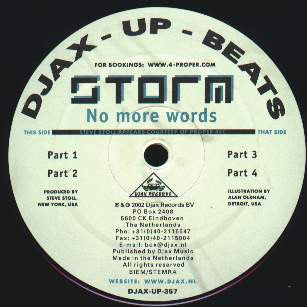 Storm (2) - No More Words (12" Tweedehands)