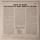 Duke Ellington And Johnny Hodges - Back To Back (Duke Ellington & Johnny Hodges Play The Blues) (LP Tweedehands)