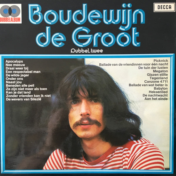 Boudewijn de Groot - Dubbel, Twee (LP Tweedehands)