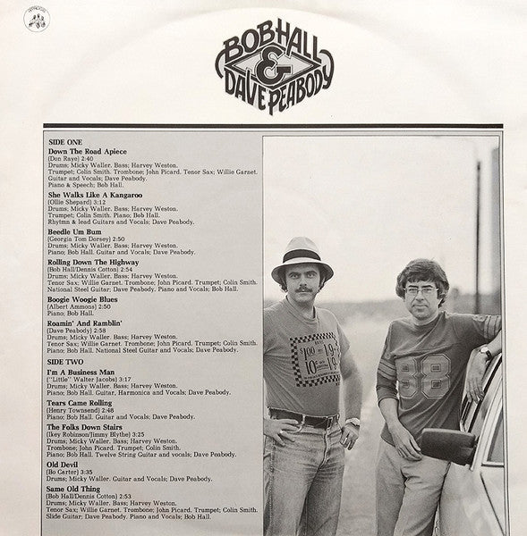 Bob Hall (3) & Dave Peabody - Down The Road Apiece (LP Tweedehands)