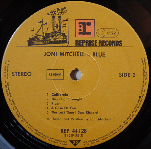 Joni Mitchell - Blue (LP Tweedehands)