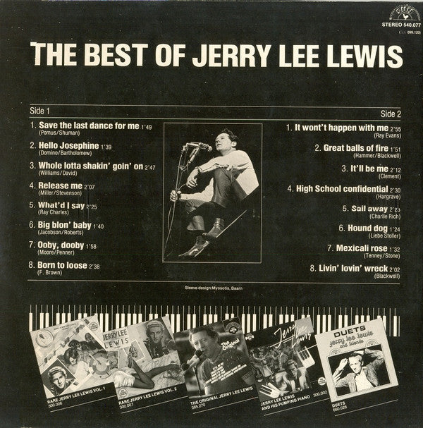 Jerry Lee Lewis - The Best Of Jerry Lee Lewis (LP Tweedehands) - Discords.nl