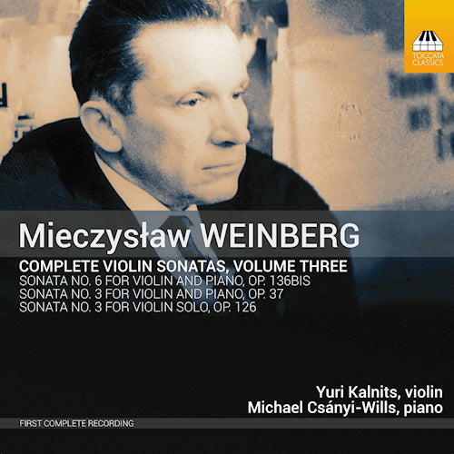Yuri/michael Csanyi Kalnits -wills - Weinberg: complete violin sonatas vol.3 (CD) - Discords.nl