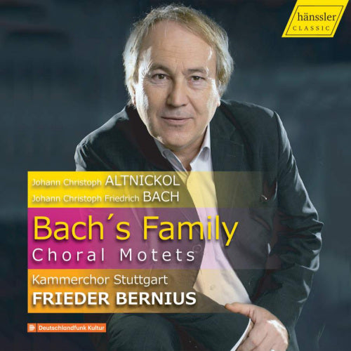 Frieder Bernius - Bach's family choral motets (CD) - Discords.nl