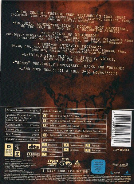 Disturbed - M.O.L. (DVD Tweedehands)