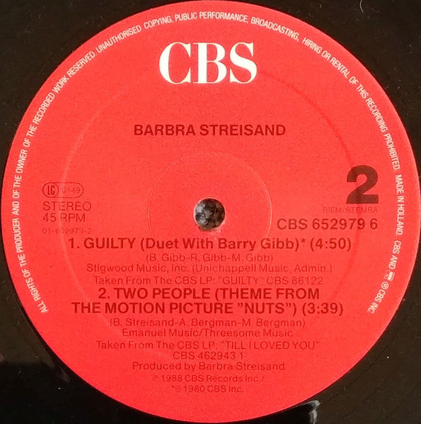 Barbra Streisand And Don Johnson - Till I Loved You (LP Tweedehands)