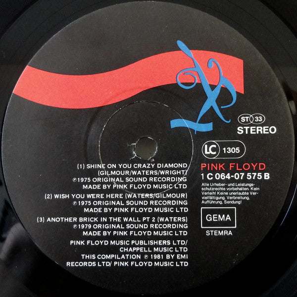 Pink Floyd - A Collection Of Great Dance Songs (LP Tweedehands)