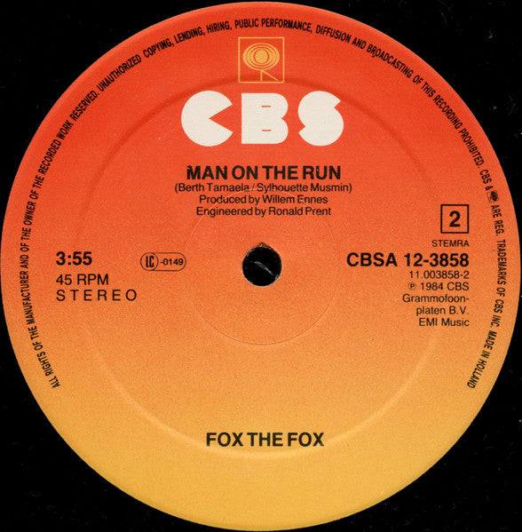 Fox The Fox - Precious Little Diamond (12" Tweedehands)