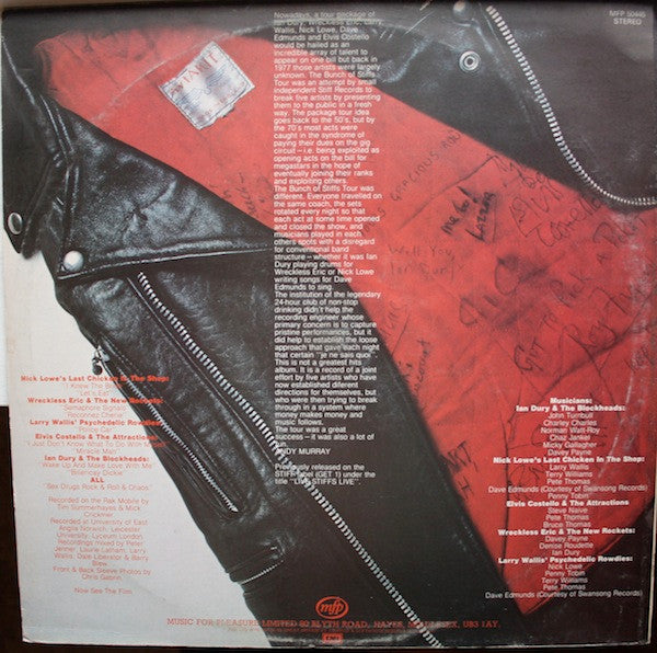 Various - Live Stiffs (LP Tweedehands)