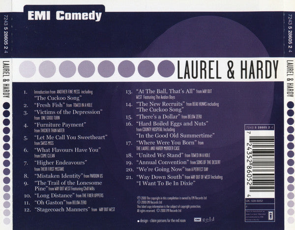 Laurel & Hardy - Laurel & Hardy (CD) - Discords.nl
