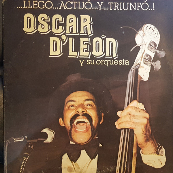 Oscar D'Leon Y Su Orquesta - ...Llegó...Actuó...Y...Triunfó..! (LP Tweedehands)