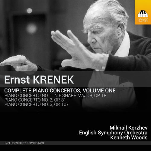 E. Krenek - Complete piano concertos vol.1 (CD) - Discords.nl