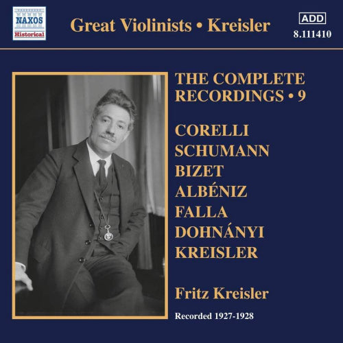 Fritz Kreisler - The complete recordings- vol. 9 (CD) - Discords.nl