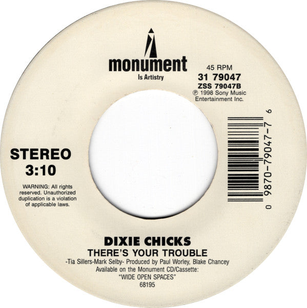 Dixie Chicks - Wide Open Spaces (7-inch Tweedehands) - Discords.nl
