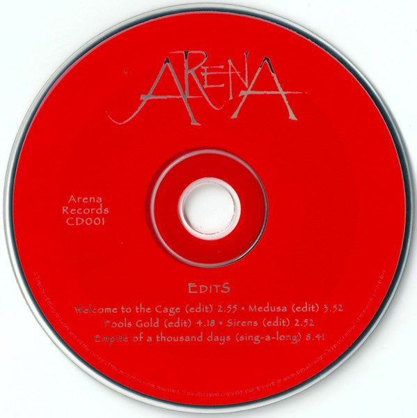 Arena - Edits (CD Tweedehands)