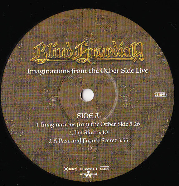 Blind Guardian - Imaginations From The Other Side Live (LP)