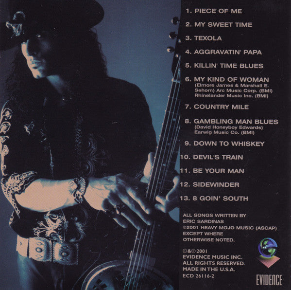 Eric Sardinas - Devil's Train (CD) - Discords.nl