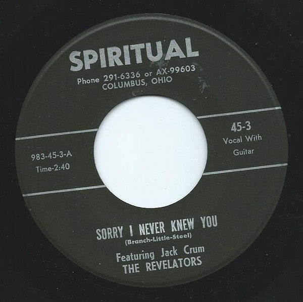 Revelators (7), The - Sorry I Never Knew You / As An Eagle (7-inch Tweedehands) - Discords.nl