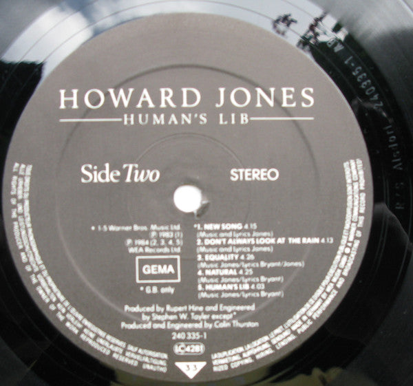 Howard Jones - Human's Lib (LP Tweedehands)