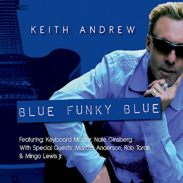Keith Andrew - Blue funky blue (CD) - Discords.nl