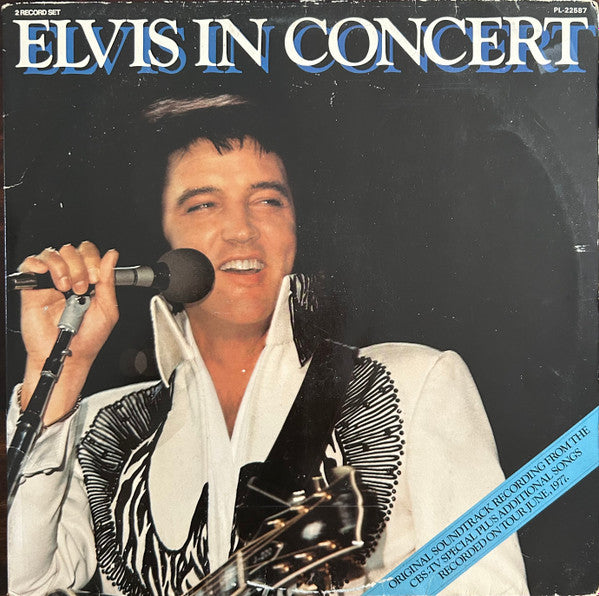 Elvis Presley - Elvis In Concert (LP Tweedehands)
