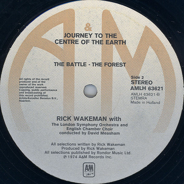 Rick Wakeman - Journey To The Centre Of The Earth (LP Tweedehands)