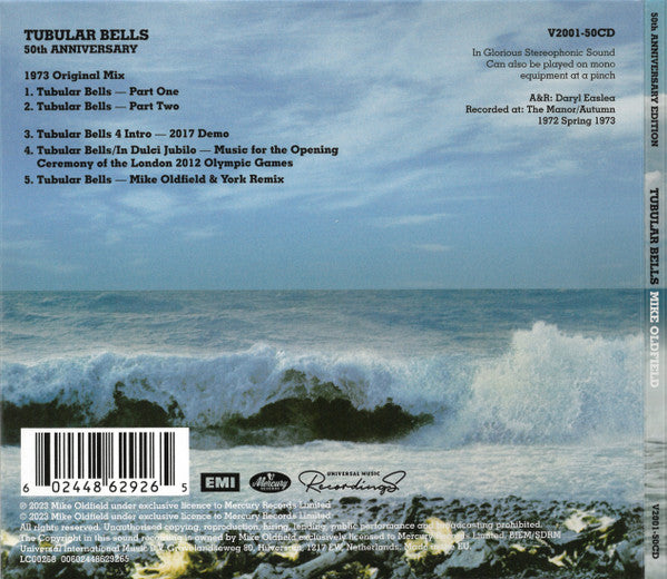 Mike Oldfield - Tubular Bells (CD) - Discords.nl