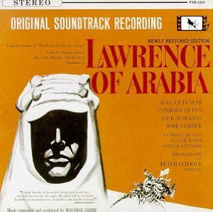 Maurice Jarre With London Philharmonic Orchestra - Original Soundtrack Recording:  Lawrence Of Arabia (LP Tweedehands) - Discords.nl