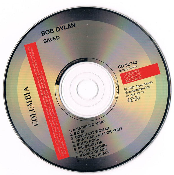 Bob Dylan - Saved (CD Tweedehands) - Discords.nl