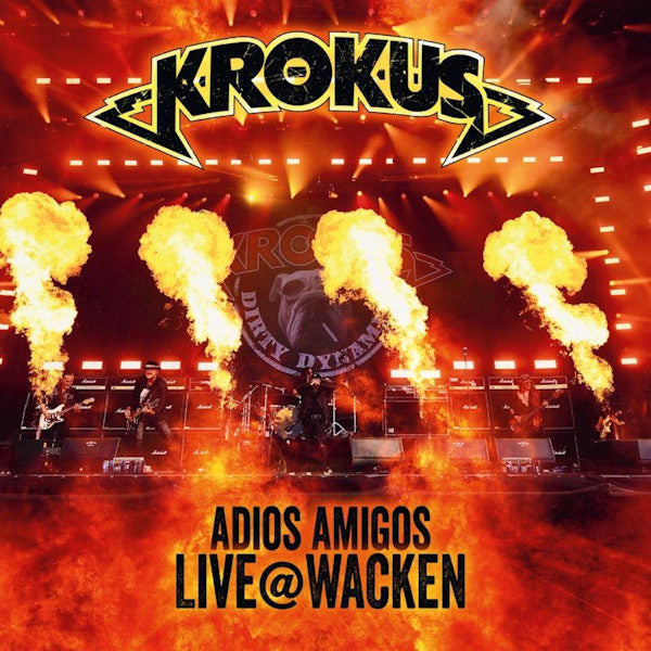 Krokus - Adios amigos live @ wacken (CD) - Discords.nl