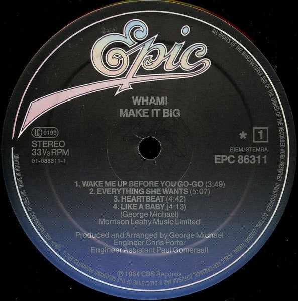 Wham! - Make It Big (LP Tweedehands)