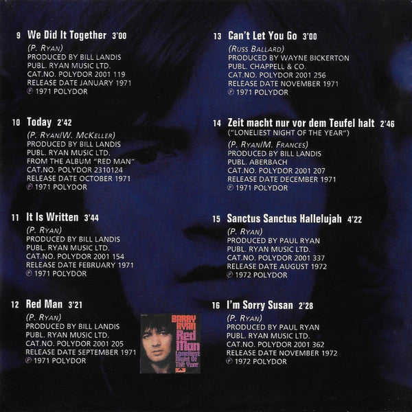 Barry Ryan - The Singles+ (CD Tweedehands)