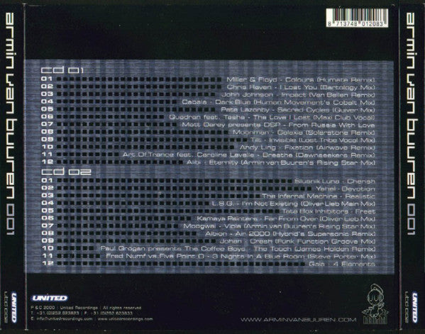 Armin van Buuren - 001 A State Of Trance (CD)