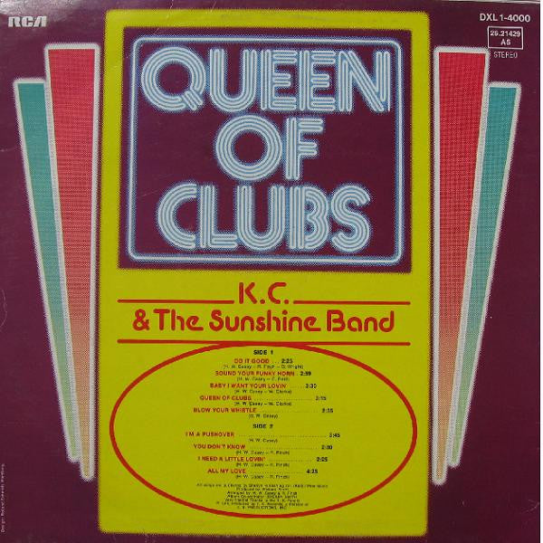 KC & The Sunshine Band - Queen Of Clubs (LP Tweedehands)