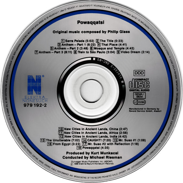 Philip Glass - Powaqqatsi (CD Tweedehands)