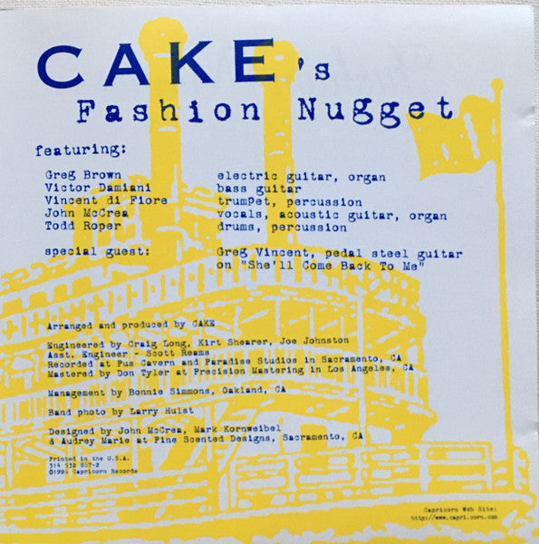 Cake - Fashion Nugget (CD Tweedehands)