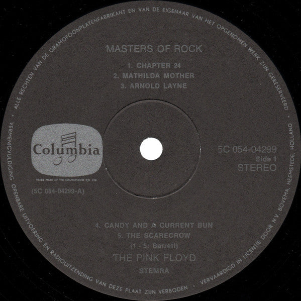 Pink Floyd - Masters Of Rock (LP Tweedehands) - Discords.nl