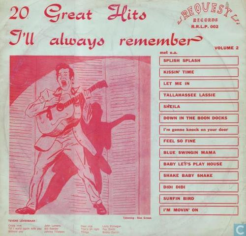 Various - 20 Great Hits I'll Always Remember Volume 2 (LP Tweedehands) - Discords.nl