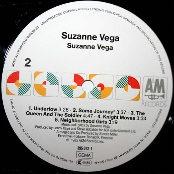 Suzanne Vega - Suzanne Vega (LP Tweedehands)