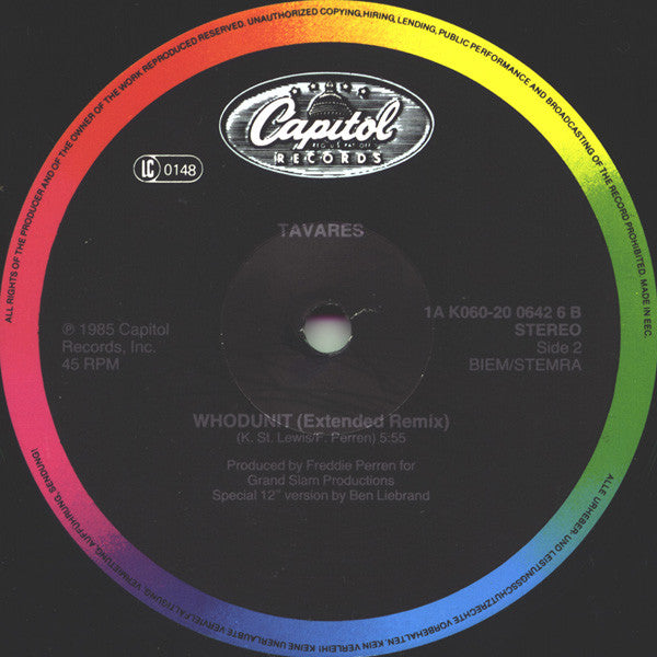Tavares - Heaven Must Be Missing An Angel (Special 12" Version) (12" Tweedehands)