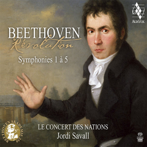 Le Concert Des Nations / Jordi Savall - Beethoven revolution symphonies 1-5 (CD) - Discords.nl