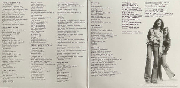 Buckingham Nicks - Buckingham Nicks (LP) - Discords.nl