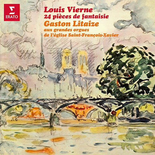 Gaston Litaize - Vierne: 24 pieces de fantaisie (CD) - Discords.nl