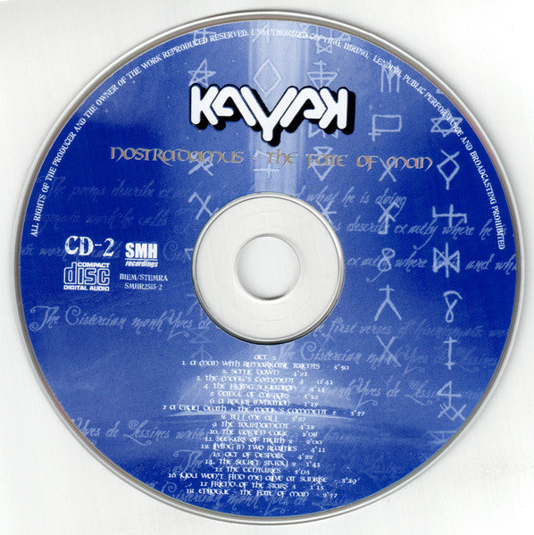 Kayak - Nostradamus - The Fate Of Man (CD)