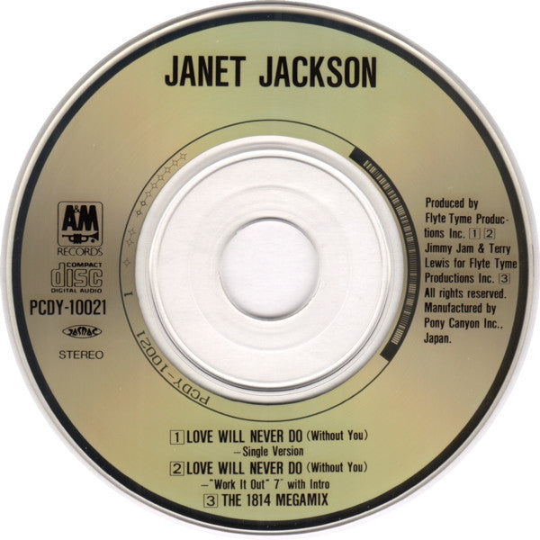 Janet Jackson - Love Will Never Do (Without You) (CD)