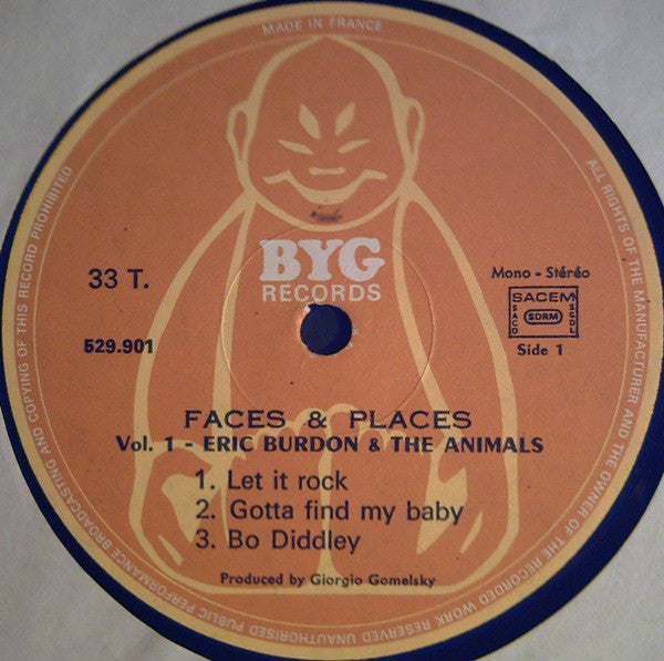 Eric Burdon + Animals, The - Faces And Places Vol. 1 (LP Tweedehands)