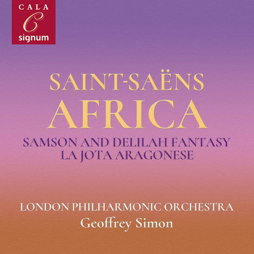 Geoffrey Simon - Saint-saens: africa (CD)