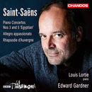 C. Saint-saens - Piano concertos 3 & 5 (CD) - Discords.nl