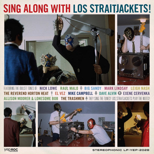 Los Straitjackets - Sing along with los straitjackets (LP) - Discords.nl
